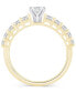 ფოტო #3 პროდუქტის Diamond Pear Engagement Ring (1 ct. t.w.) in 14k Gold