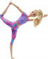 Фото #5 товара Lalka Barbie Mattel Made to Move - Kwiecista gimnastyczka, zielony strój (FTG80/GXF05)