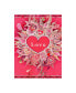 Фото #1 товара David Galchutt Love Pink Heart Canvas Art - 36.5" x 48"