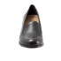 Фото #3 товара Trotters Qunicy T1864-001 Womens Black Narrow Leather Pumps Heels Shoes 10