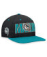 Фото #1 товара Men's Black Florida Marlins Cooperstown Collection Pro Snapback Hat