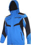 Фото #1 товара Куртка мягкая с капюшоном и съемными рукавами Lahti Pro, голубо-черная, "S" (L4093001)