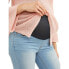 Oh! Mamma Maternity Skinny Jeans with Demi or Full Panel Women's L Blue Pull-On