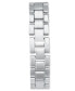 Women's Silver-Tone Bracelet Watch 39mm Gift Set, Created for Macy's