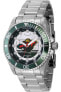 Фото #1 товара Invicta Women's 42214 NHL Minnesota Wild Quartz 3 Hand White Silver Green Red...