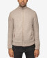 Фото #1 товара Men's Full-Zip High Neck Sweater Jacket