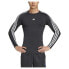 ფოტო #2 პროდუქტის ADIDAS Techfit Compression 3 Stripes long sleeve T-shirt