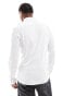 Фото #4 товара BOSS Orange mysoft slim fit jersey shirt in white