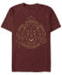 Фото #1 товара Men's Gryffindor Symbol Short Sleeve Crew T-shirt