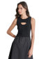 Women's Sweetheart-Neck Sleeveless A-Line Dress