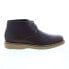 Фото #1 товара Dunham Clyde Chukka CI1601 Mens Brown Leather Lace Up Chukkas Boots