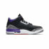 Jordan Air Jordan 3 retro "court purple" 耐磨 中帮 复古篮球鞋 男女同款 黑紫