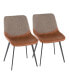 Фото #1 товара Outlaw Dining Chairs, Set of 2