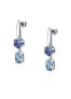 Modern earrings with cubic zirconia Colori SAVY24