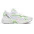 Фото #3 товара Puma Teveris Nitro Metallic Lace Up Womens White Sneakers Casual Shoes 39109807