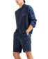 ფოტო #2 პროდუქტის Men's All-Over Logo Print Shorts