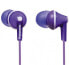 Фото #1 товара Panasonic RP-HJE125E - Headphones - In-ear - Music - Violet - 1.1 m - Wired