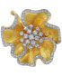 ფოტო #3 პროდუქტის EFFY® Diamond Flower Statement Ring (1-3/8 ct. t.w.) in 14k Gold
