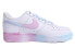 【定制球鞋】 Nike Air Force 1 Low 07 空军一号 飞行日记 撞色喷绘 低帮 板鞋 男款 粉蓝色 / Кроссовки Nike Air Force CW2288-111