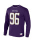 Фото #3 товара Men's NFL X Staple Purple Baltimore Ravens Core Long Sleeve Jersey Style T-shirt