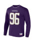 Men's NFL X Staple Purple Baltimore Ravens Core Long Sleeve Jersey Style T-shirt