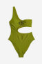 Фото #6 товара High-leg Cut-out Swimsuit