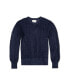 ფოტო #1 პროდუქტის Women's Long Sleeve Pointelle Sweater with Bellow Sleeves