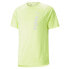 Фото #1 товара Puma Fit Ultabreathe Crew Neck Short Sleeve T-Shirt Mens Yellow Casual Tops 5230