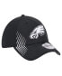 Фото #4 товара Men's Black Philadelphia Eagles Active 39THIRTY Flex Hat