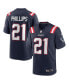 Фото #1 товара Men's Adrian Phillips Navy New England Patriots Game Jersey