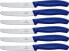 Victorinox Zestaw noży stołowych 11cm 6szt. niebieskie (CEN-62645)