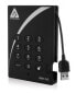 Фото #1 товара Apricorn Aegis Padlock Fortress 1TB - 1000 GB - 3.2 Gen 1 (3.1 Gen 1) - 5400 RPM - Black