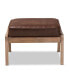 Фото #3 товара Furniture Sigrid Mid-Century Modern Upholstered Ottoman