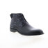 Фото #2 товара Robert Graham Stinger RG5821B Mens Black Leather Lace Up Casual Dress Boots 9.5