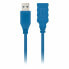 Фото #3 товара Адаптер USB-C—DisplayPort NANOCABLE 10.01.0901-BL Синий