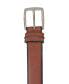 ფოტო #2 პროდუქტის Men's Leather Non-Reversible Dress Belt