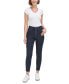 ფოტო #4 პროდუქტის Women's Exposed Button-Fly High-Rise Skinny Jeans