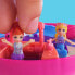 Фото #8 товара Polly Pocket GDK82 Pyjama Party Box Doughnut Living Room with Polly and Shani, Girls’ Toy from 4 Years, Single, multicoloured