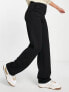 Фото #1 товара JDY straight leg tailored trousers in black