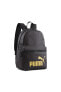 Фото #1 товара Sırt Çantası PUMA Phase Backpack PUMA Black-Golden Lo 07994303