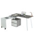 Фото #6 товара Rotating Multi-Positional Modern Desk