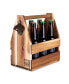 Acacia Wood Beer Caddy