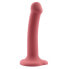 Bouncy Liquid Silicone Dildo Hiper Flexible 7.5 - 19 cm Size L Burgundy