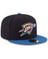 Аксессуар для головы бейсболка New Era Oklahoma City Thunder Basic 2 Tone 59FIFTY Fitted Cap. Black/Blue, 7 - фото #3