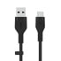 Фото #4 товара Универсальный кабель USB-C-USB Belkin BOOST↑CHARGE Flex Чёрный 3 m