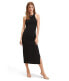 Фото #1 товара MANGO 291315 Women's Sprio Midi Dress Black size 2