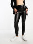 Фото #5 товара Vero Moda Maternity skinny leather look legging in black