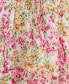 ფოტო #4 პროდუქტის Juniors' Floral-Print Tiered Fit & Flare Dress