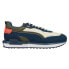Фото #1 товара Puma City Rider Lace Up Mens Blue Sneakers Casual Shoes 382338-01
