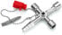 Фото #1 товара KNIPEX 00 11 04 - Stainless steel - Stainless steel - 2 leg(s) - 4 head(s) - Circle,Square,Triangle - 5,7,8 mm